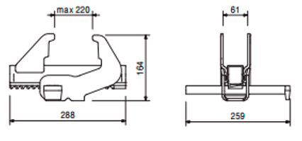 pince BFD dimensions